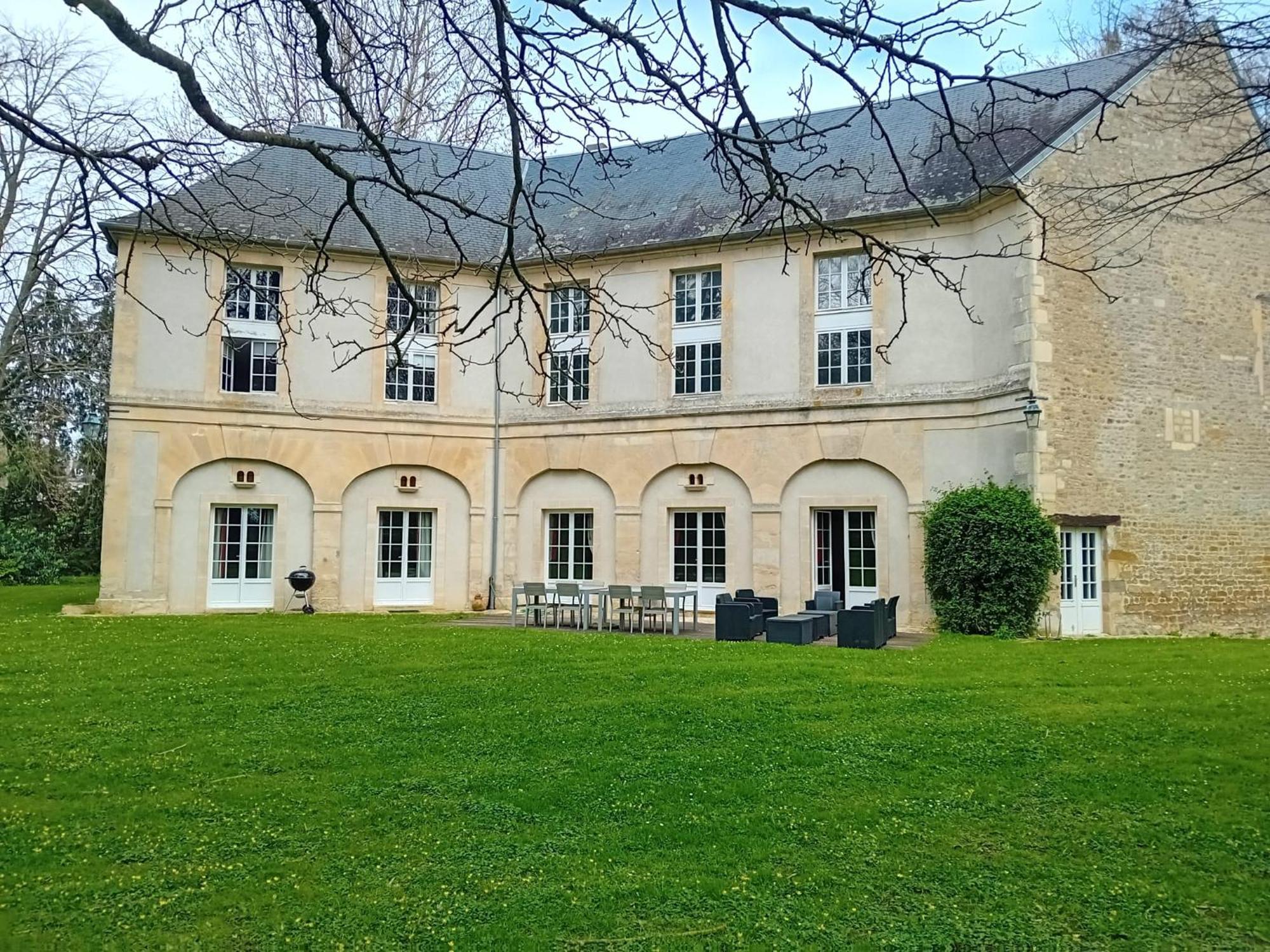 Magnifique Chateau Renove Proche Bourg Grand Parc Belle Terrasse Billard, Ping Pong, Proche Bayeux Et Plages Du Debarquement Tilly-sur-Seulles Esterno foto