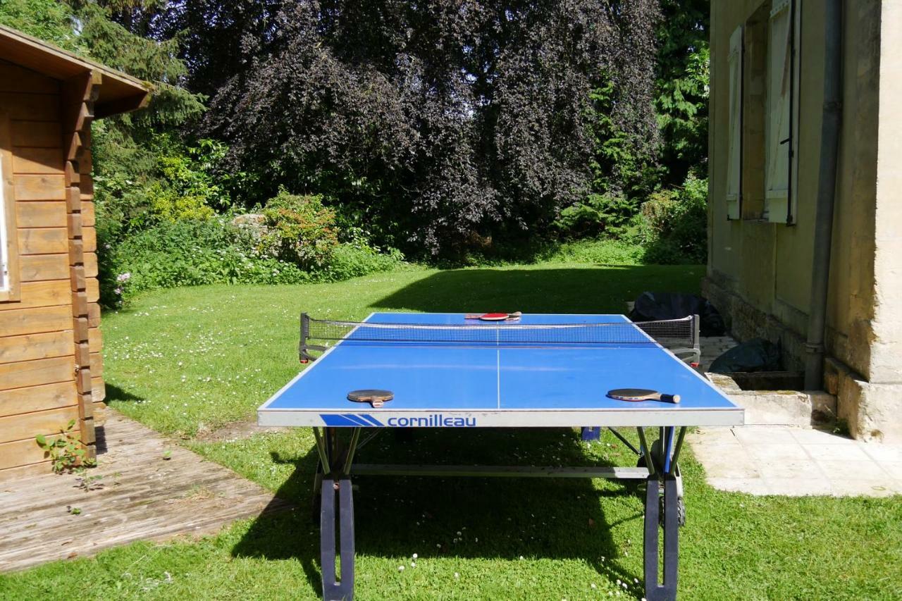 Magnifique Chateau Renove Proche Bourg Grand Parc Belle Terrasse Billard, Ping Pong, Proche Bayeux Et Plages Du Debarquement Tilly-sur-Seulles Esterno foto